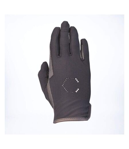 Gants d´équitation lintlaw adulte noir Coldstream