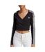 Top noir femme adidas long sleeve - l-1