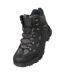 Mens adventurer waterproof hiking boots black Mountain Warehouse