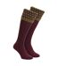 HJ Hall - Chaussettes de Chasse Homme en Laine Mérinos Motif Losanges Chaudes-1
