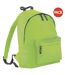 Lot de 2  Sac à dos junior 14 litres taille unique vert citron/graphite Bagbase