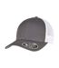 Unisex adult 110 mesh two tone cap charcoal/white Flexfit-1