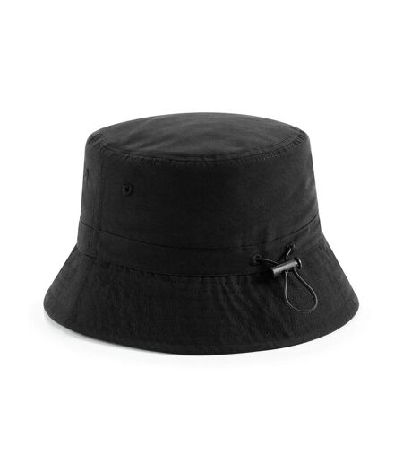 Beechfield Unisex Adult Recycled Polyester Bucket Hat (Black) - UTBC5081