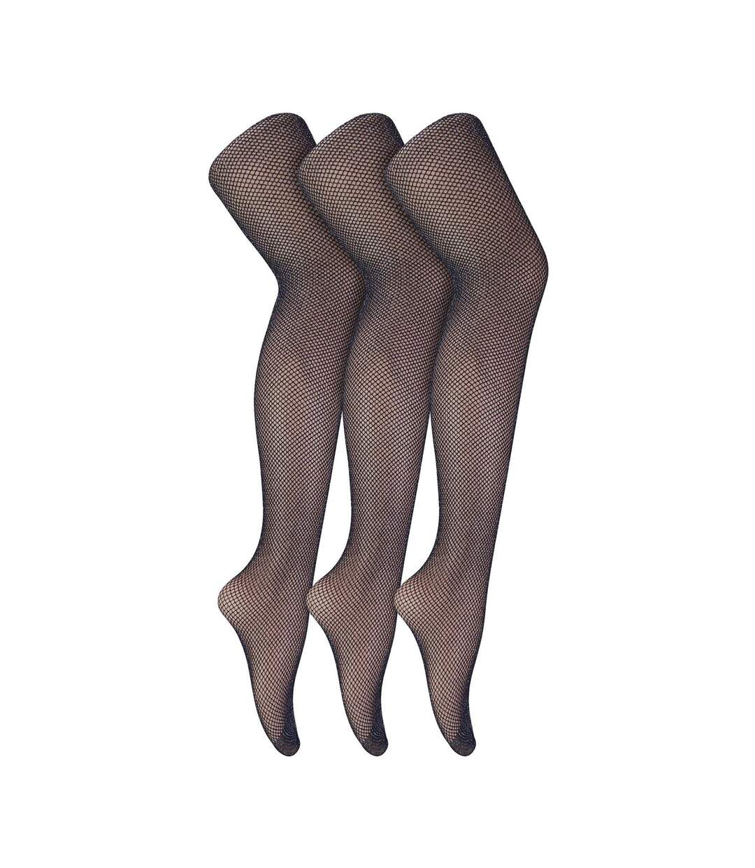 Chaussette Snob - 3 Paires Collants Résille Femme Soirée-1