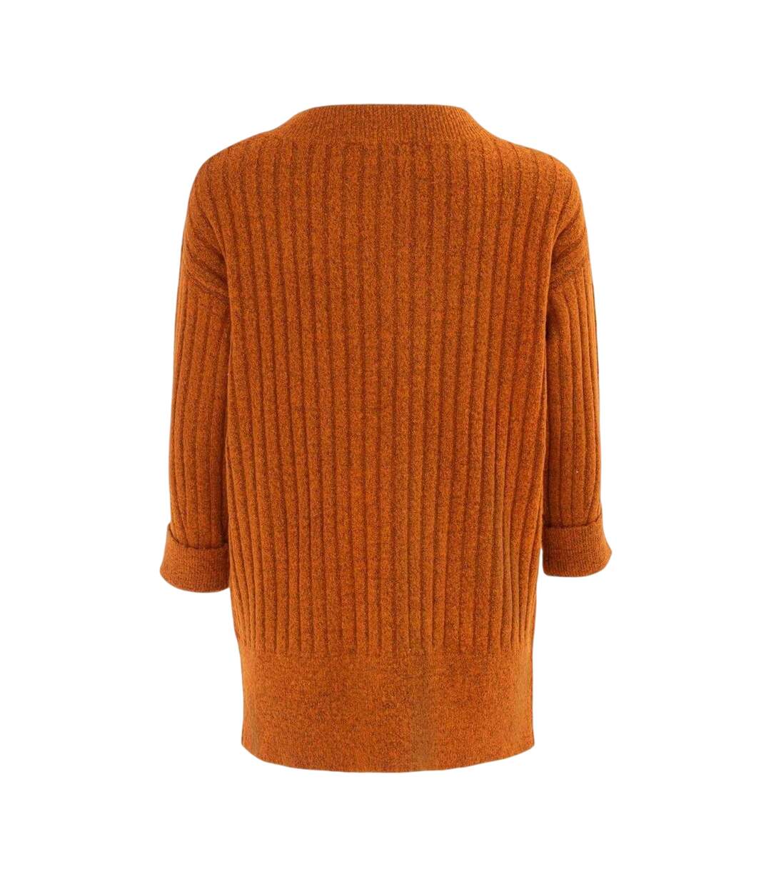 Pull Femme Orange Miso-2
