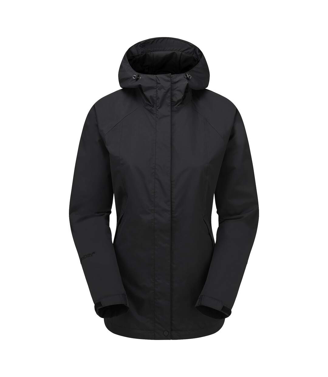 Ladies Waterproof Hiking Jacket with Hood with Windproof Rain Shell Coat-1