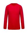 Kariban- Sweatshirt  biologique RAGLAN - Homme (Rouge) - UTPC2990