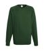 Fruit Of The Loom Mens Lightweight Raglan Sweatshirt (240 GSM) (Bottle Green) - UTBC2653