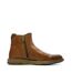 Bottines marron homme relife vielastic-2