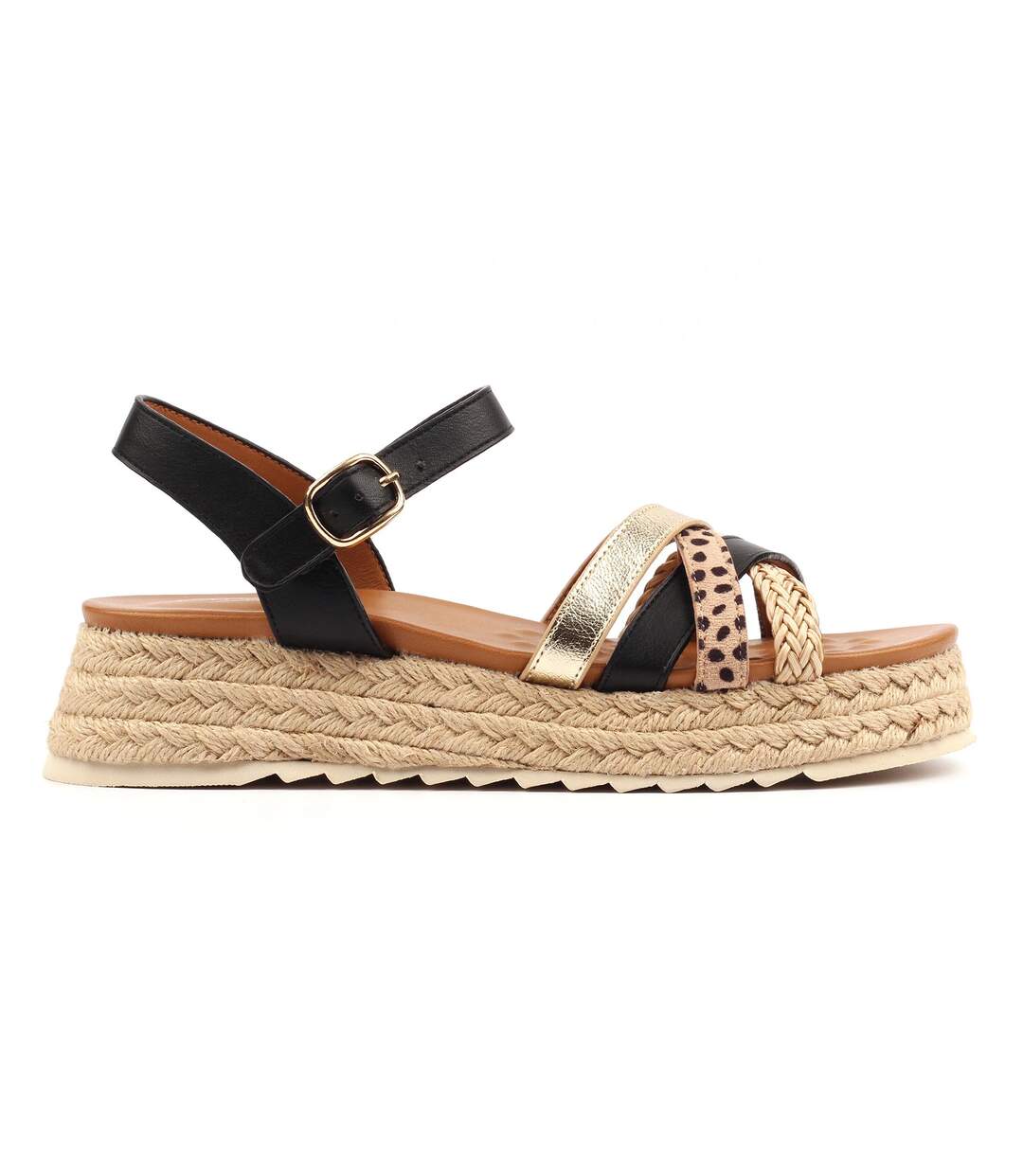 Sandales Flick Femme Noir Lunar-3