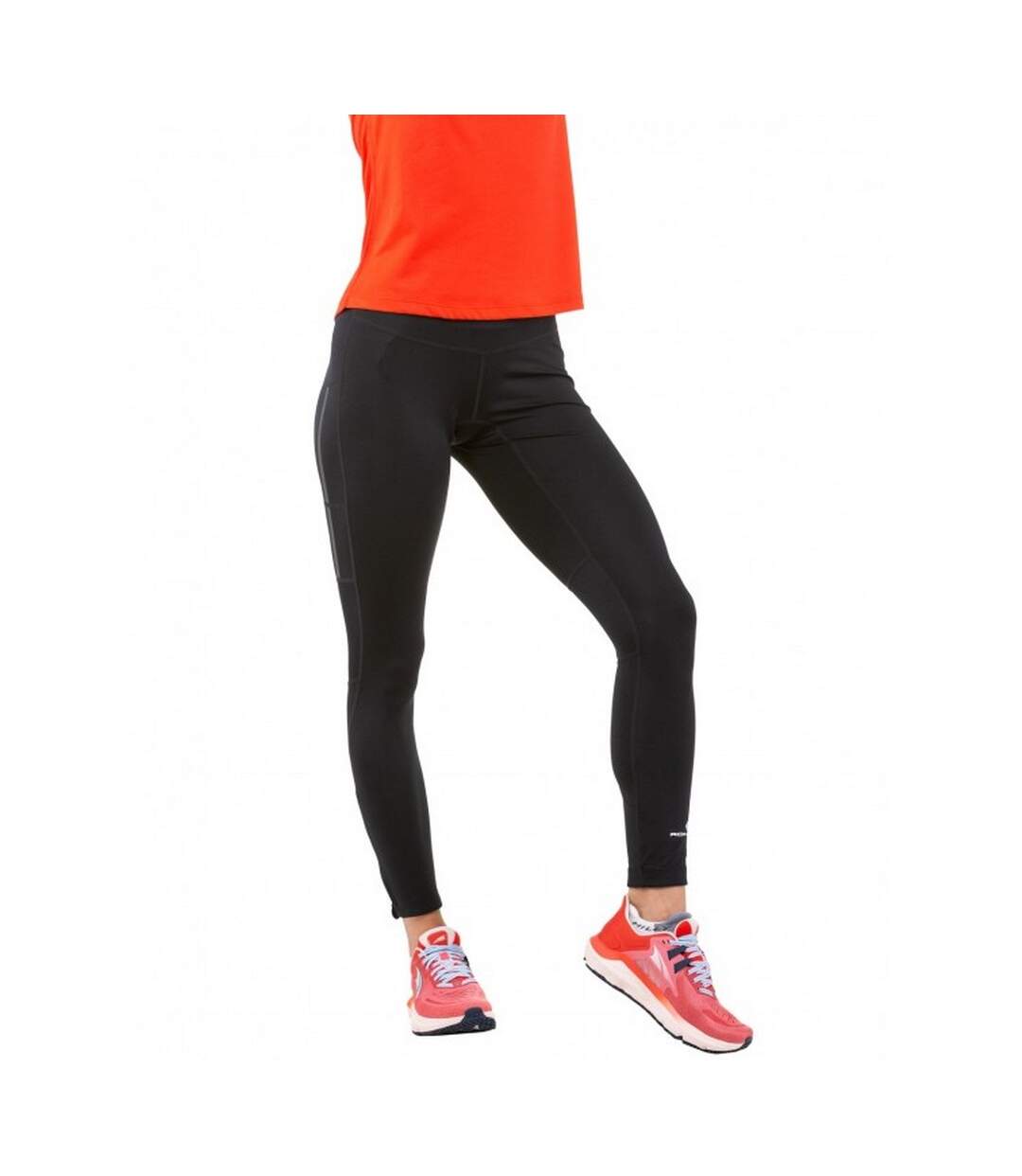 Womens/ladies core leggings black Ronhill