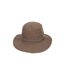 Mountain Warehouse Mens Irwin Water Resistant Travel Hat (Brown)