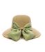 Chapeau de paille vert femme via lorenzo bohème-2
