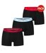 Pack Of 3  Mens Cotton Blend Classic Boxer Shorts  Red Blue Tommy Hilfiger-1