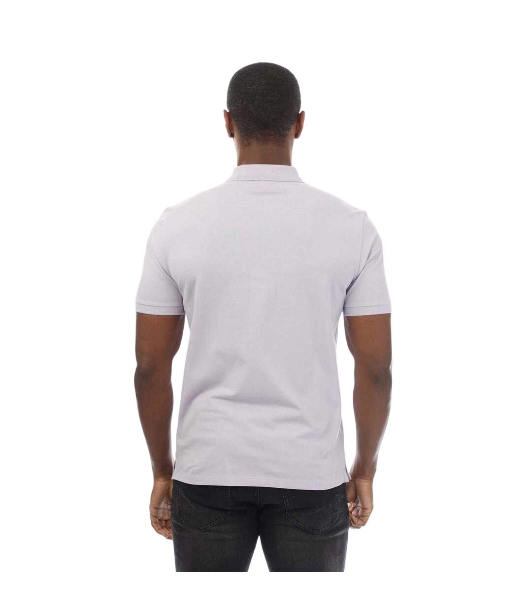 Polo Motif/style Logo Tonal Homme Violet Hugo-2