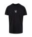 T-shirt Skelett Patch Homme Noir Mister Tee-2