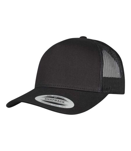 Casquette Trucker Motif/style Rétro Adulte Noir Flexfit