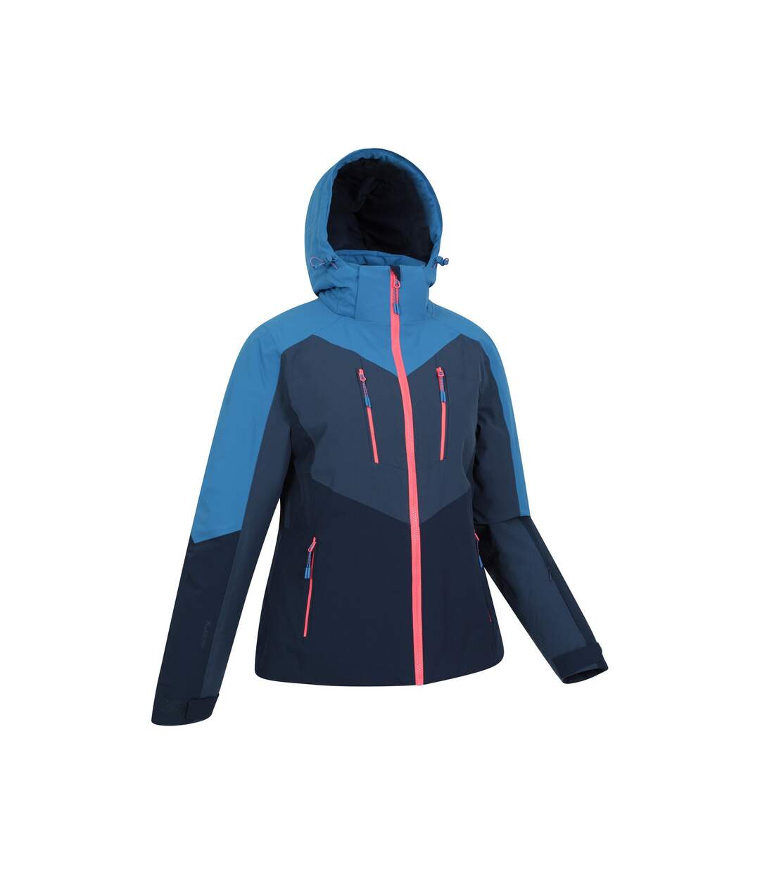 Blouson de ski valais femme bleu marine Mountain Warehouse-3