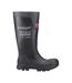 Unisex adult terrapro safety wellington boots black Dunlop