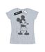 Disney T-shirt en coton Mickey Mouse en colère - Femmes/Ladies (Gris sportif) - UTBI31007-1