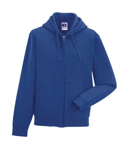 Russell Mens Authentic Full Zip Hooded Sweatshirt/Hoodie (Bright Royal)