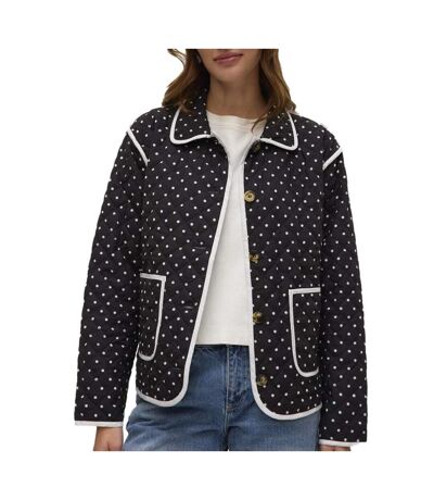 Veste noir à pois femme vero moda anne - l