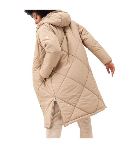 Regatta Womens/Ladies Cambrie Quilted Longline Padded Jacket (Barleycorn) - UTRG9114