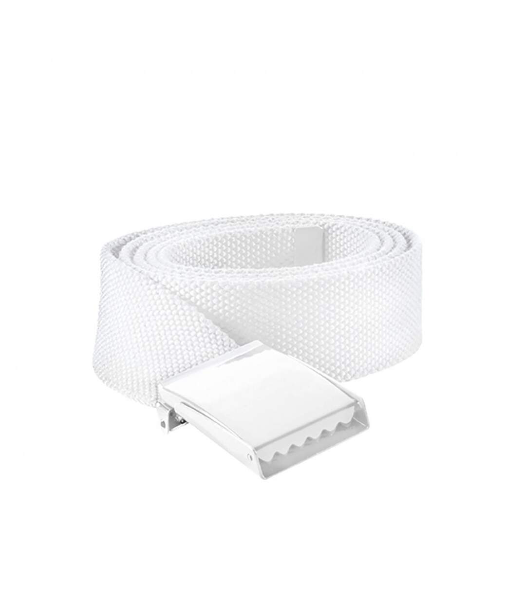 Ceinture polyester taille réglable - KP802 - blanc-2