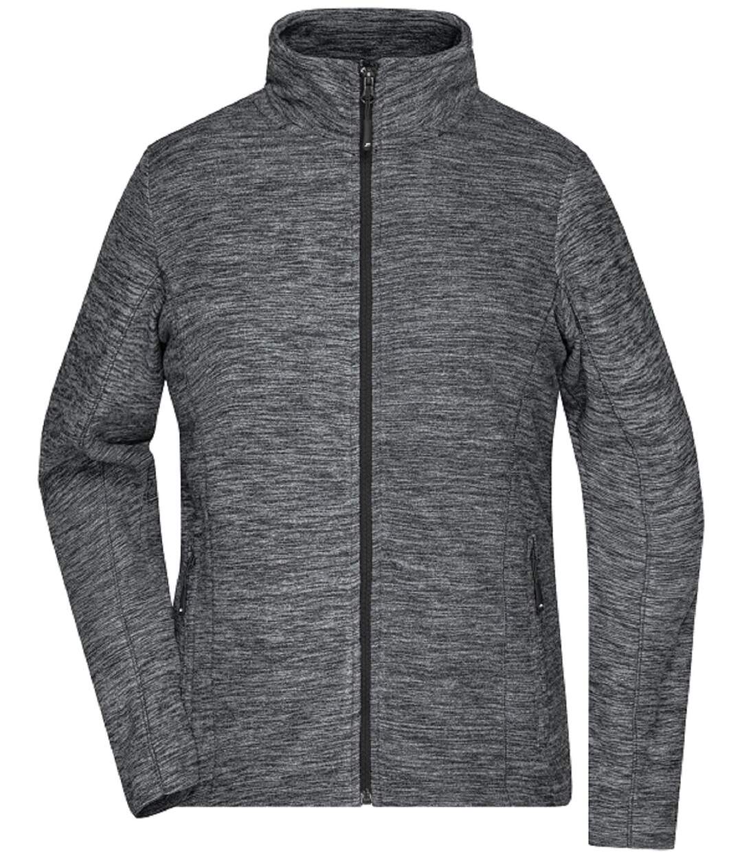 Veste polaire zippée - Femme - JN769 - gris mélange