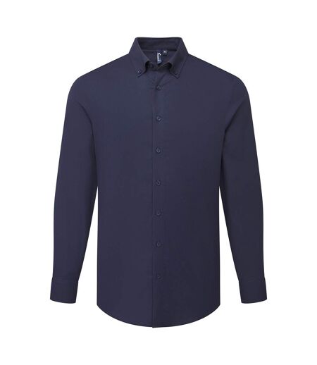 Chemise Habillée Manches Longues Supreme Homme Bleu Marine Premier