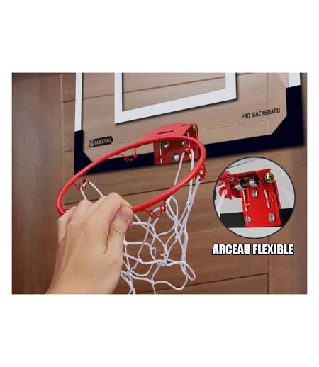 Mini panier de basket avec accroches de porte