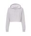 Sweat À Capuche Femme Gris Miso-1