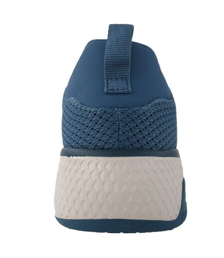 Womens/ladies Marsing-waiola Sr Safety Shoes Blue White Skechers