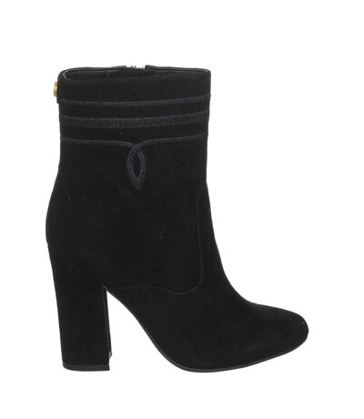 Heeled ankle boots with round toe FLLU23SUE10 woman