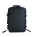 Plain Travel Backpack One Size Black Kimood-2