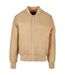 Blouson Aviateur Homme Beige Build Your Brand-1