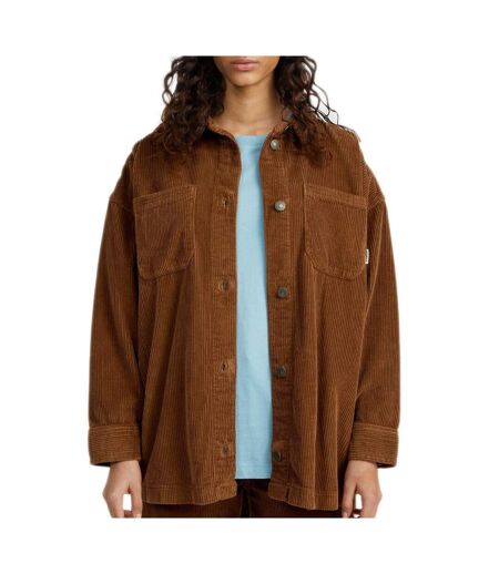 Chemise marron femme o'neill cord