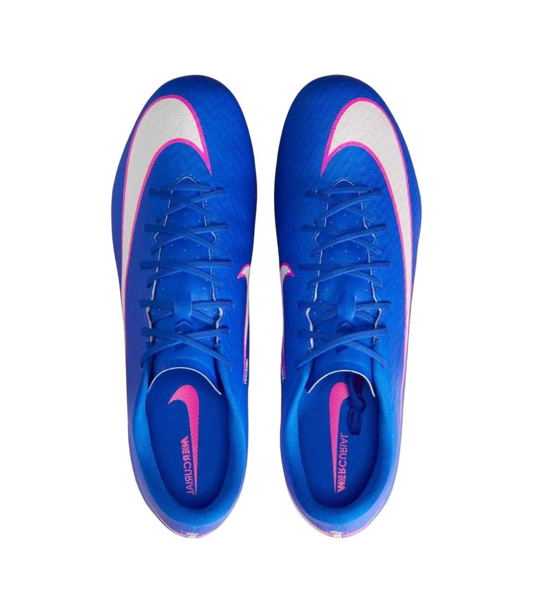 Mens Zoom Mercurial Vapor 16 Firm Ground Football Boots Blue White Pink Nike-3