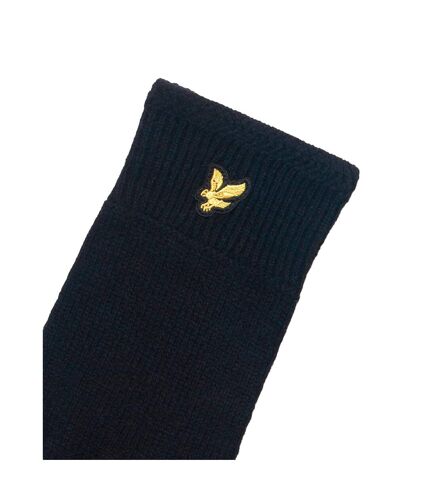 Gants racked noir véritable Lyle & Scott Lyle & Scott