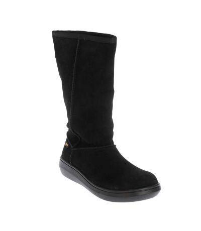 Womens/ladies sugar daddy suede winter boots black Rocket Dog