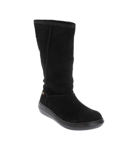 Womens/ladies sugar daddy suede winter boots black Rocket Dog