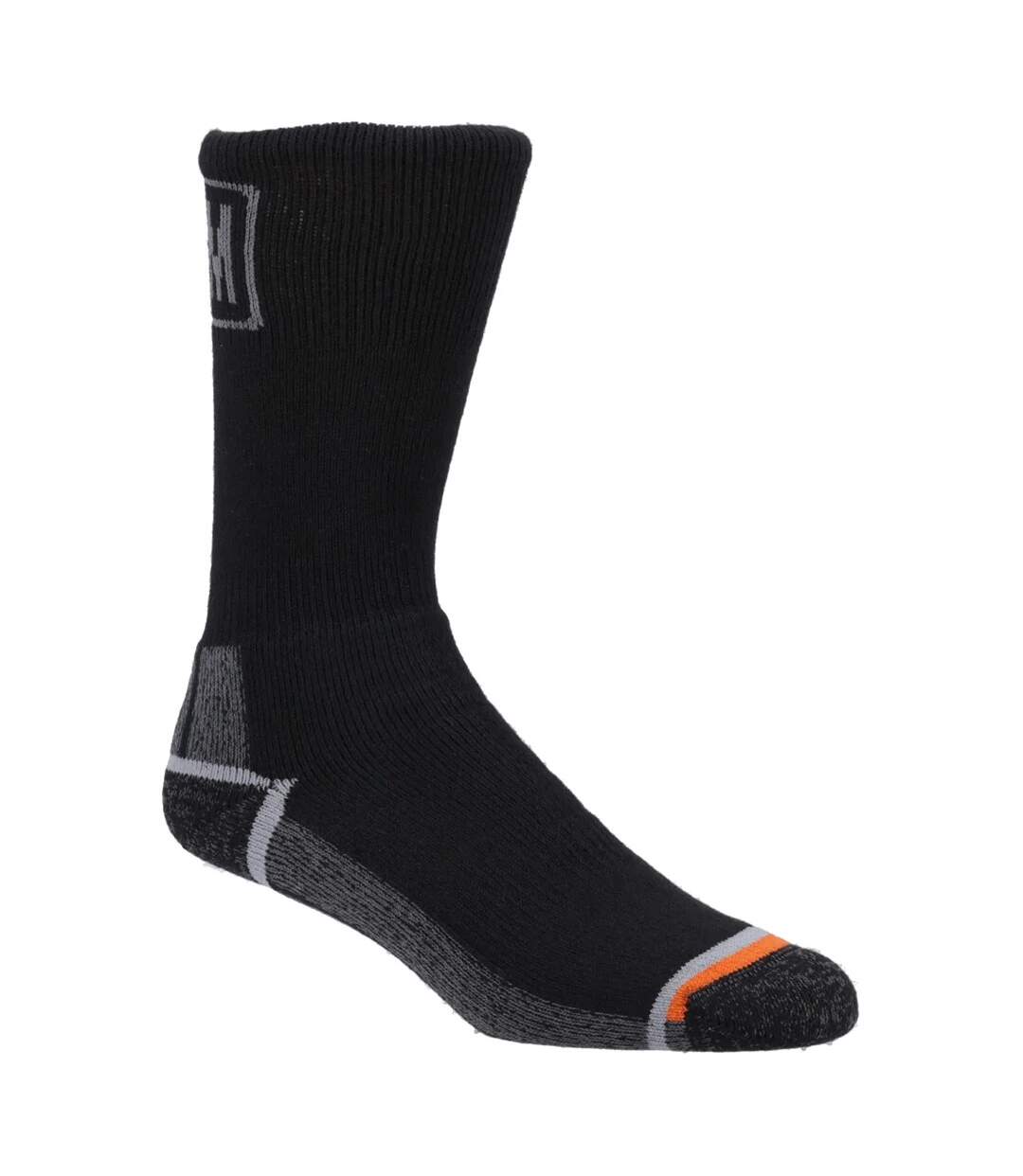 Mens mx-5 merino wool heavyweight boot socks black Magnum-1