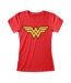 DC Comics - T-shirt WONDER WOMAN - Femme (Rouge) - UTHE235