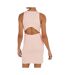 Robe Rose Femme Calvin Klein Jeans Racerback Milano - L-2