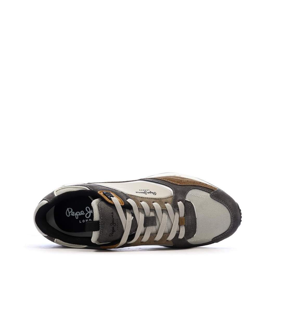 Baskets grises homme pepe jeans marlon-4