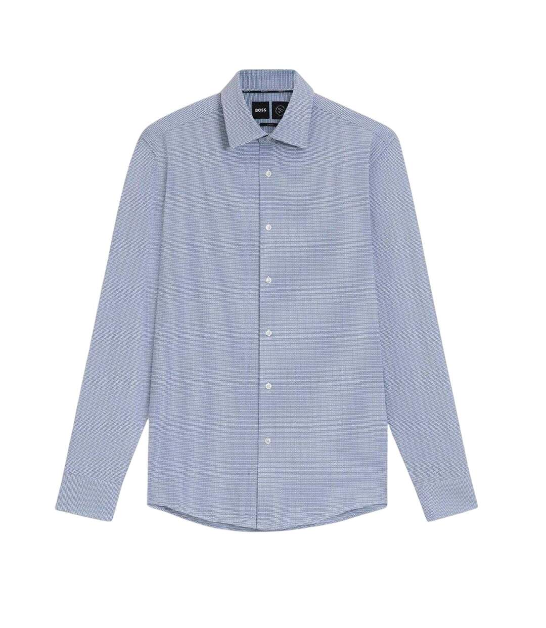 Chemise Hank Homme Bleu Boss-2