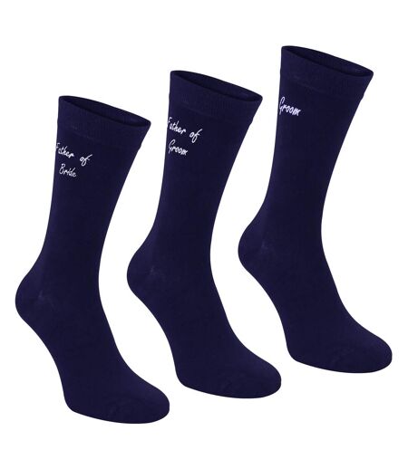 Sock Snob - 3 Paires Cadeau Père Du Marié Et Père De La Mariée Chaussettes