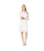 Robe femme blanc cassé Principles