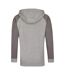 Sweat À Capuche My Mate Homme Gris Chiné Gris Uni Miners Mate-2