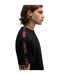 T-shirt Motif/style Bande Sporty Homme Noir Hugo-4